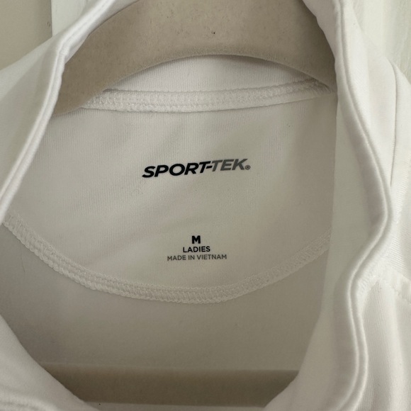 Sport-Tek White Ladies Pullover legacy - Picture 3 of 8